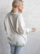 Кардиган з гудзиками - oversize - "Беатріс" - Молочно-оливковий mini 3