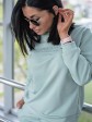 Жіночий костюм вільного крою - Тринітка - «Дженіфер» - Оливковий mini 