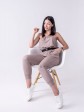Жіночий комбінезон - літній - трикотаж - «Лія» - Бежевий mini 4
