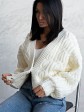 Укорочений кардиган з гудзиками - one size - "FLORA" - Молоко mini 1
