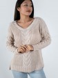 Светр "Єва" - Вовна - Oversize - Бежевий mini 