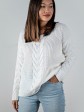 Светр "Єва" - Вовна - Oversize - Білий mini 