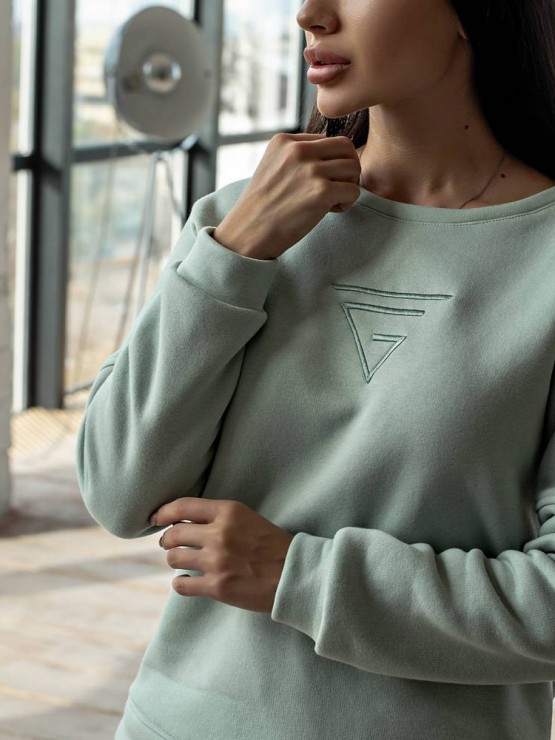 Костюм жіночий - Триніка на флісі -oversize - "Моніка" - Кава 5