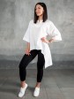Жіноча бавовняна сорочка - Біла mini 2