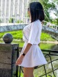 Женский костюм футболка и юбка-солнце - «Джина» - Серый меланж mini 3