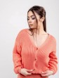 Женское вязаное платье - машинная вязка - "Келли" - Коралл mini 4