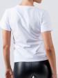 Женская футболка - свободный крой - Хлопок - "Файт" - Белый mini 1