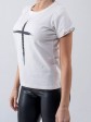 Жіноча футболка - "Джетта" - Бавовна - - Біла mini 