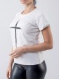 Жіноча футболка - "Джетта" - Бавовна - - Біла mini 1