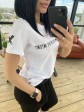 Жіноча футболка - Бавовна - "Аліса" - Біла mini 3