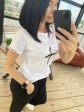 Жіноча футболка - "Джетта" - Бавовна - - Біла mini 3