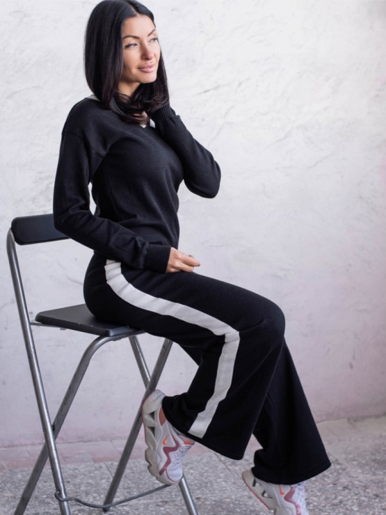 Жіночий костюм - Вовна - "Кейт" - Чорний Жіночий костюм - Вовна - "Кейт" - Чорний 1