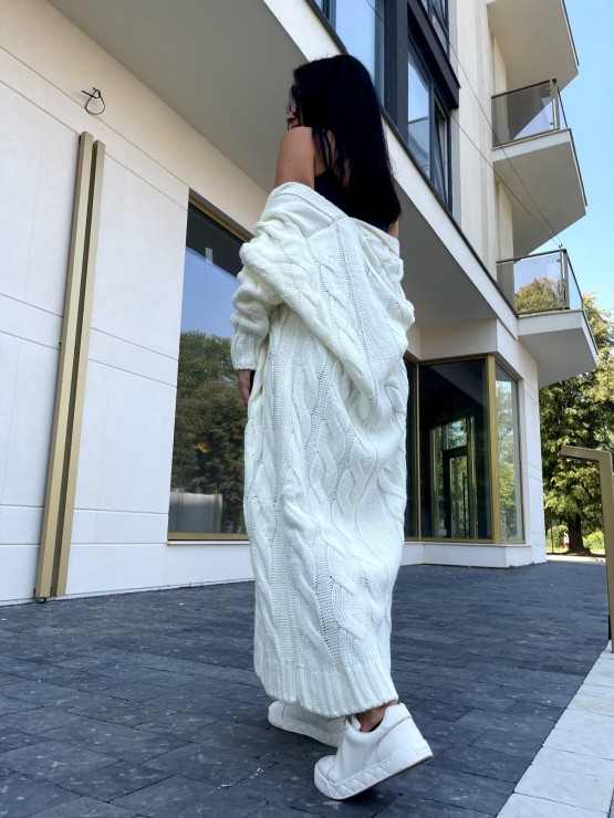 Кардиган Тифанни(молоко) машинная вязка 1