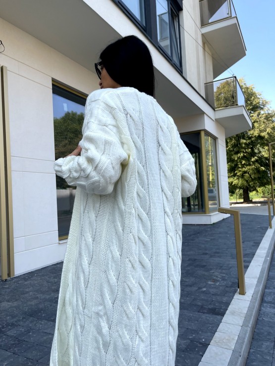 Кардиган Тифанни(молоко) машинная вязка 3