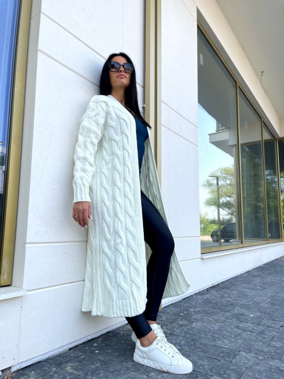 Кардиган Тифанни(молоко) машинная вязка 5