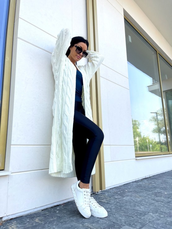 Кардиган Тифанни(молоко) машинная вязка 7