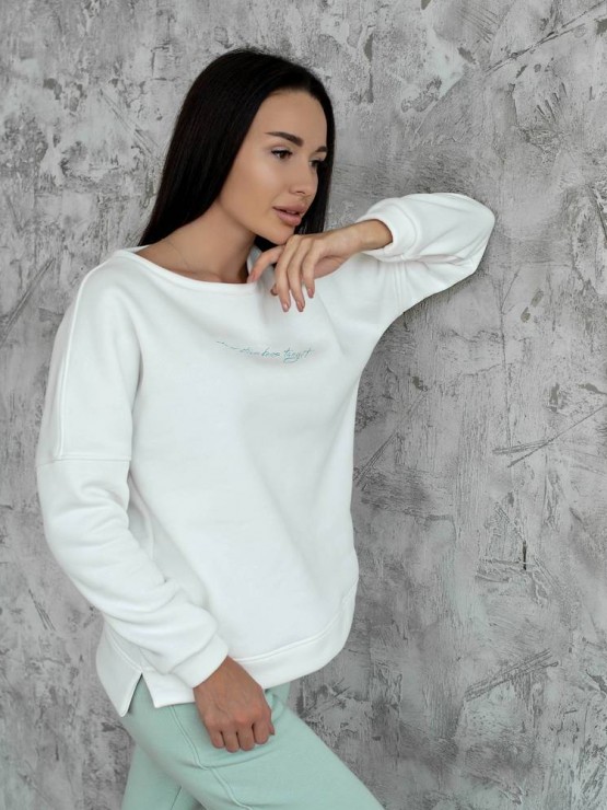 Женский костюм - Трехнитка на флисе  «Ванесса» - Оливка 2