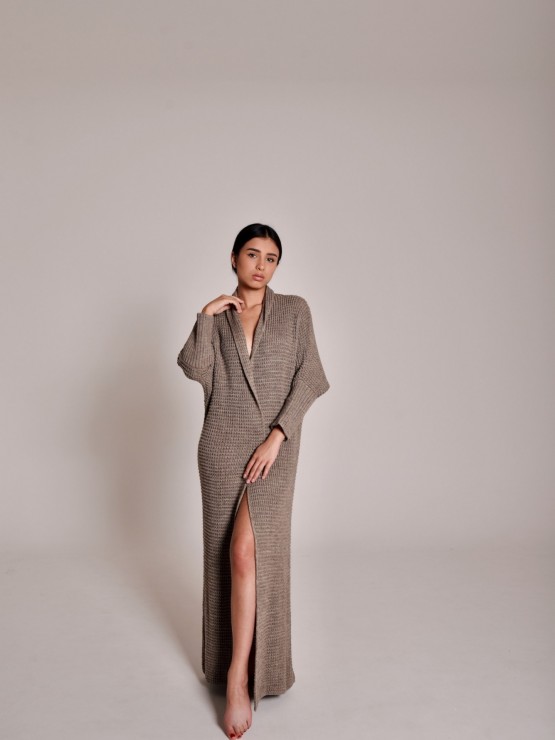 Легкий в’язаний кардиган "Ада"кава 3