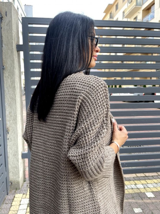 Легкий в’язаний кардиган "Ада"кава 10