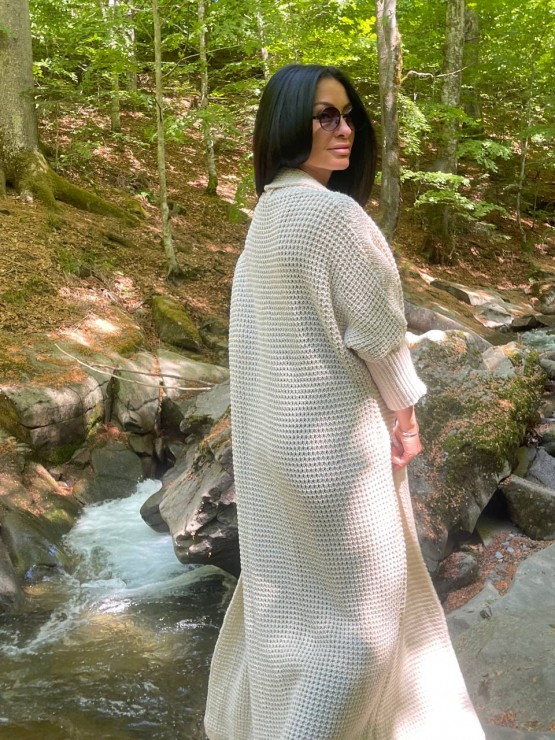 Легкий в’язаний кардиган "Ада"бежевий 6