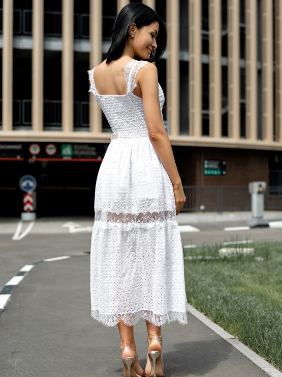 Летний сарафан - Прошва-  "Ксения"- Белый 2
