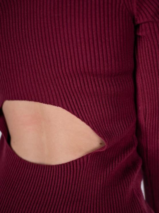 Сукня по фігурі - Виріз на спині - one size - Вишня - "Аїда" 2