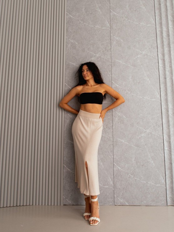 Спідниця "Ніколь" бежева 3