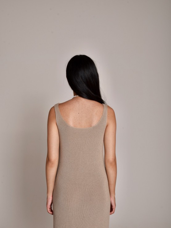 Платье"Эрика"бежевое 5