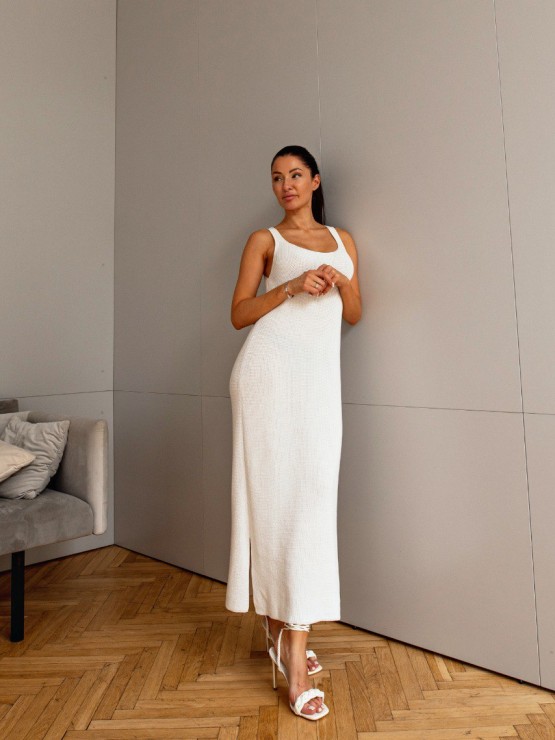 Платье"Эрика"белое 5