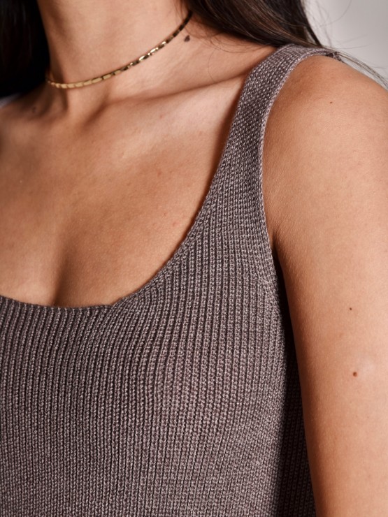 Платье"Эрика"темный шоколад 1