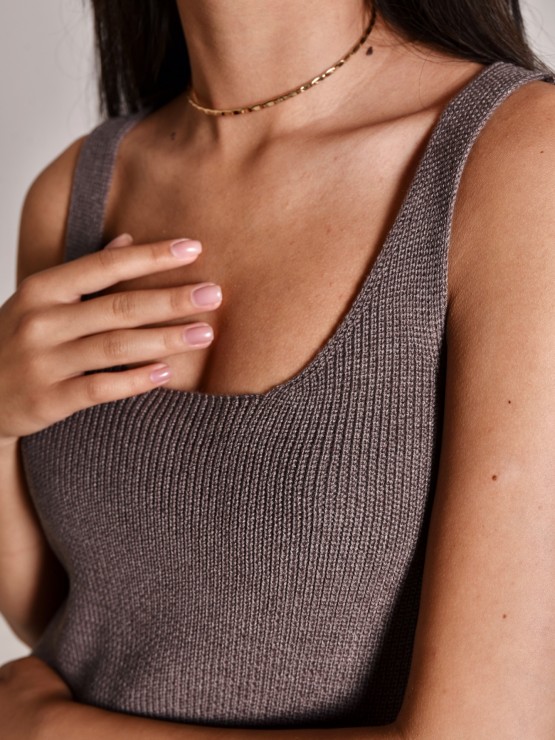 Платье"Эрика"темный шоколад 2