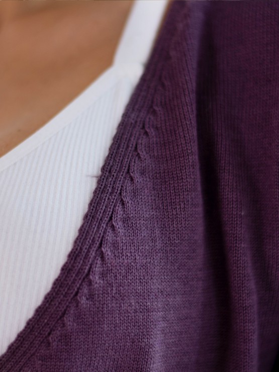 Туніка на запах(слива) 3