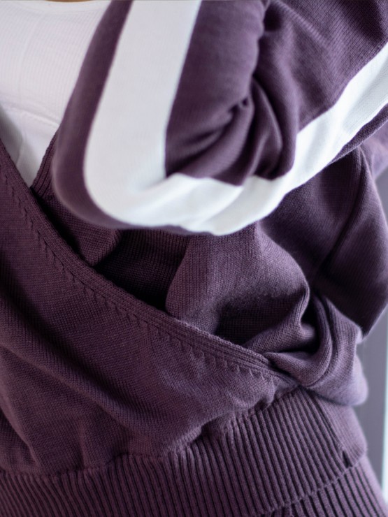 Туніка на запах(слива) 4