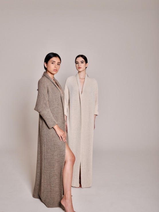 Легкий в’язаний кардиган "Ада"кава 9