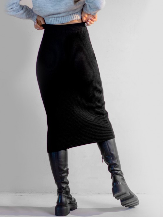 Спідниця-олівець "Камілла"(чорна) 4