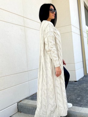 Кардиган Тифанни(бежевый) машинная вязка