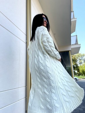 Кардиган Тифанни(молоко) машинная вязка