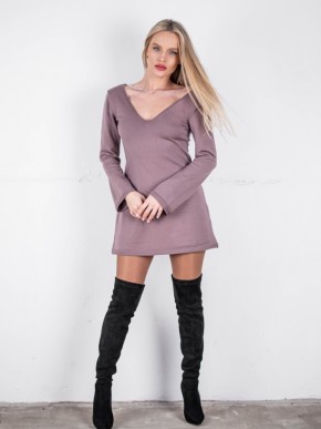 Платье "Джуди" - Глубокое декольте - one size - Слива Платье "Джуди" - Глубокое декольте - one size - Слива