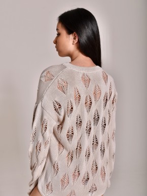 Пуловер" Vivian"бежевый